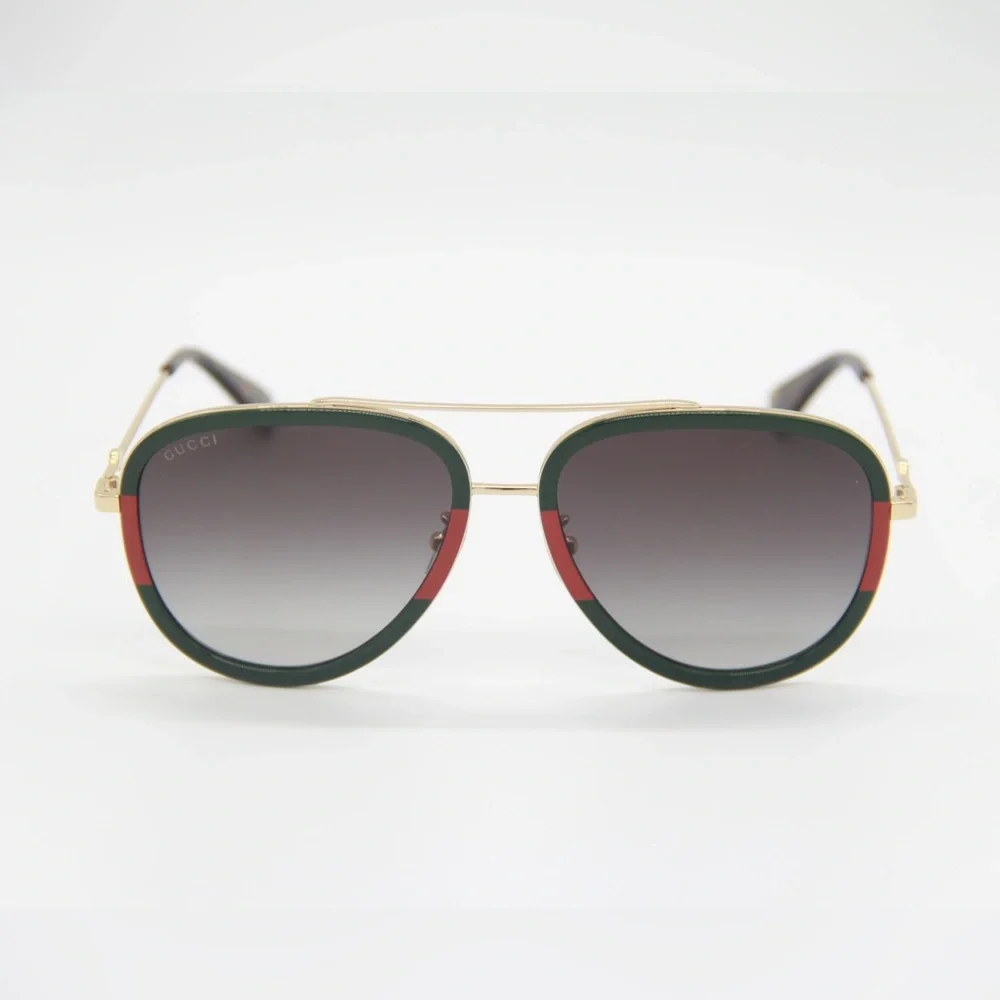 NEW GUCCI GG0062S 003 UNISEX AVITOR SUNGLASSES GUCCI GG 0062S 003